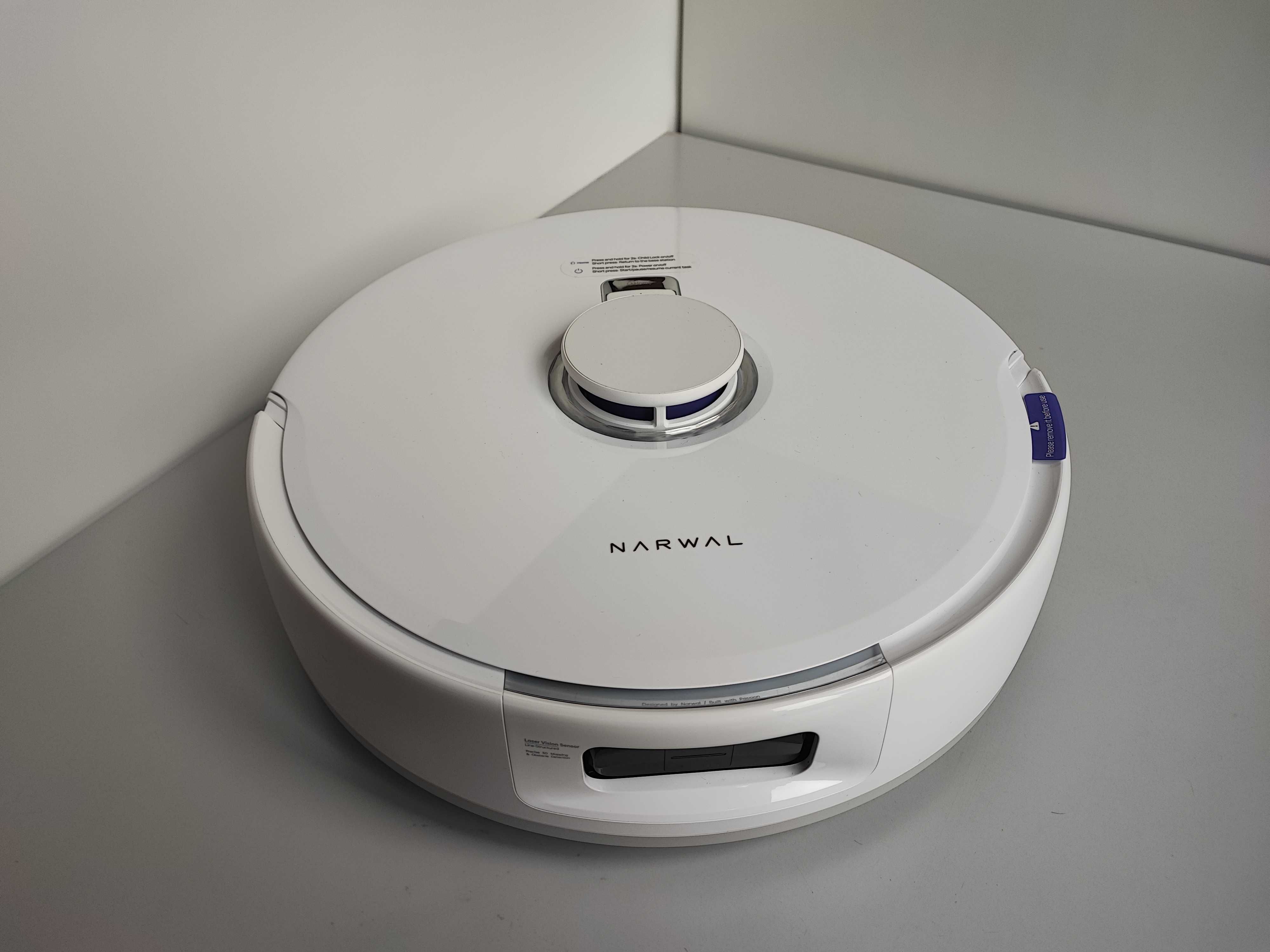 Робот пилосос NARWAL Freo X Plus Robot Vacuum and Mop LiDAR 360, білий