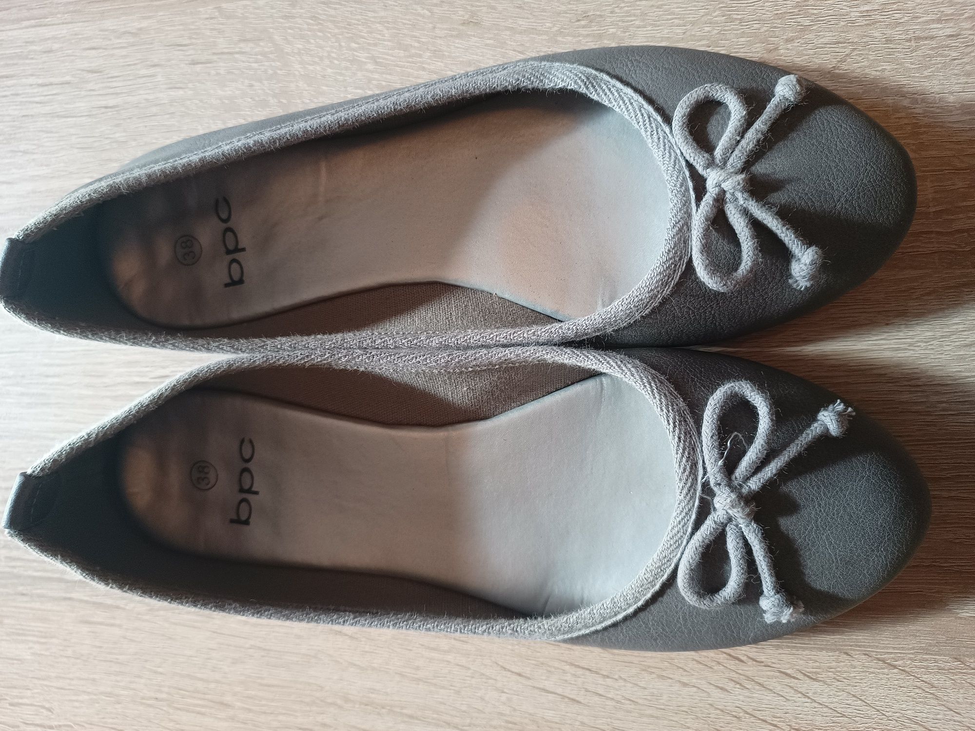 Buty, Baleriny. Rozmiar 38. Mało używane.