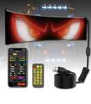 Дисплей лед екран панель LED Matrix реклама очі на стекло авто стрічка