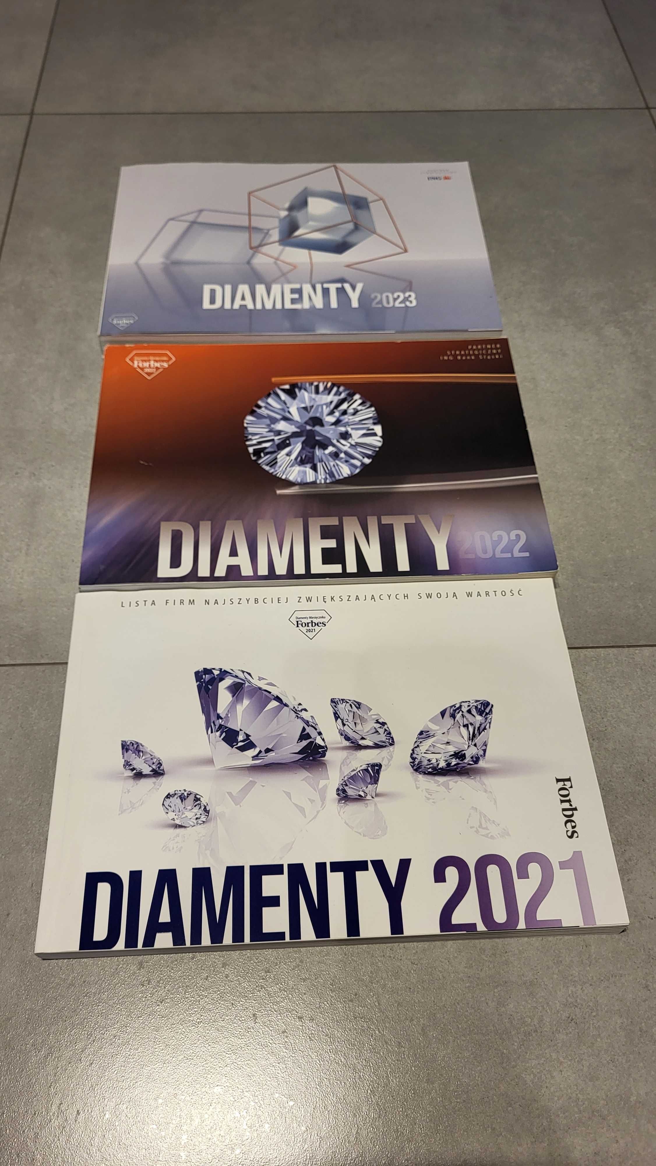 Forbes 2021, 2022, 2023, całe roczniki + Diamenty