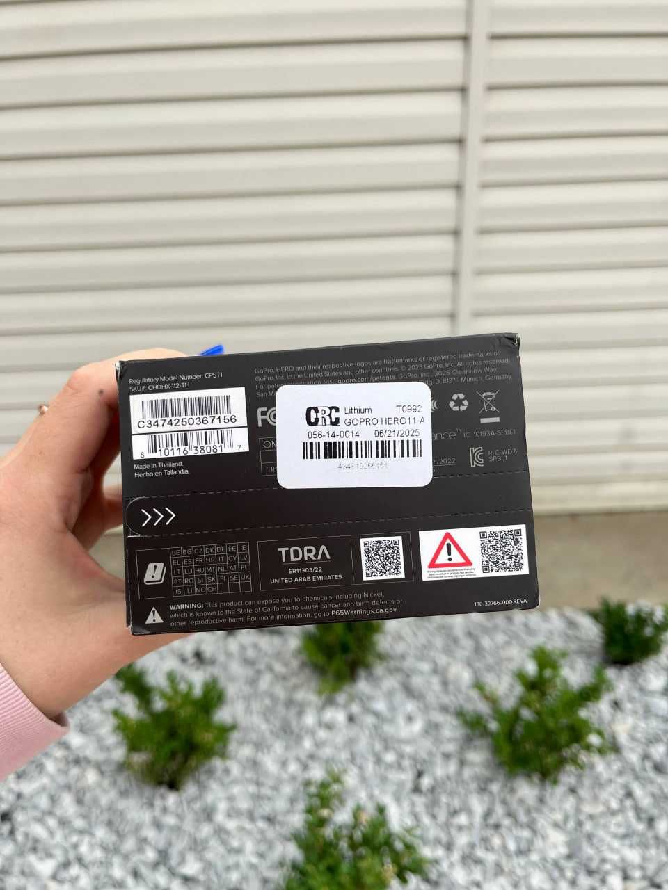 Екшн-камера GoPro HERO 11 запакована.