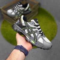 !ТОП! Asics Gel-Kahana 8 Grey/Green | 41-45 кроссы асикс серые