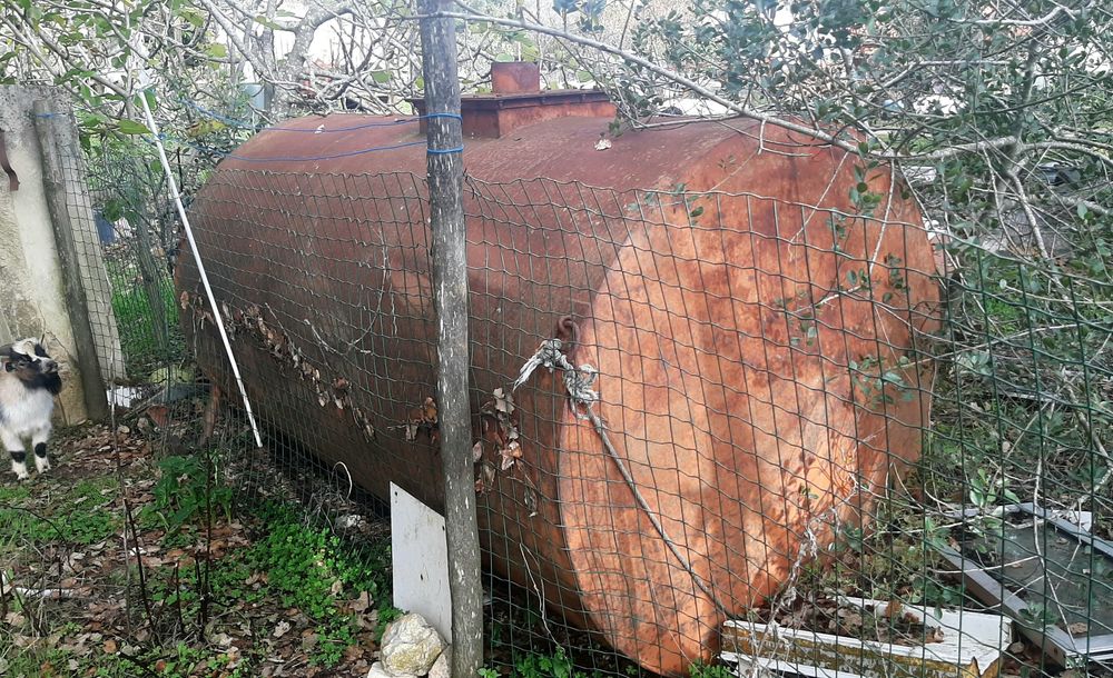 Tanque para trasportar água
