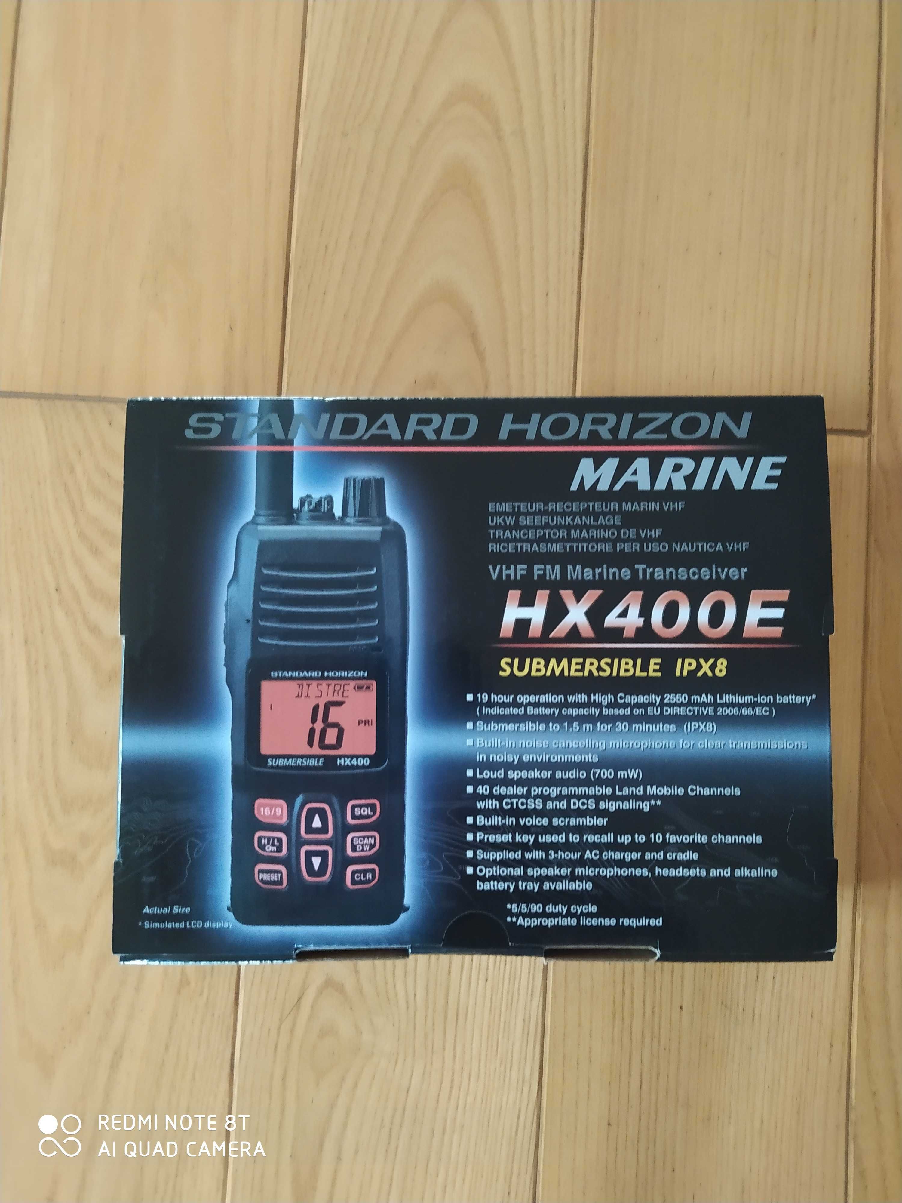 Radiotelefon Standard Horizon HX 400 E