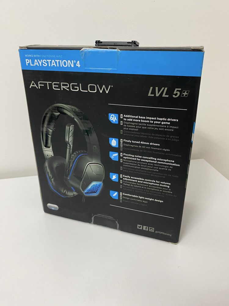 Ігрові навушники гарнітура Afterglow LVL 5+ for PC та PS4