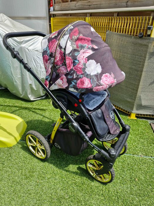 Wozek dzieciecy LONEX PAX ROSE 3w1.