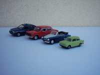 Kolekcje PRL modele samochodów Polonez ,Fiat 125 p, Wartburg ,Trabant