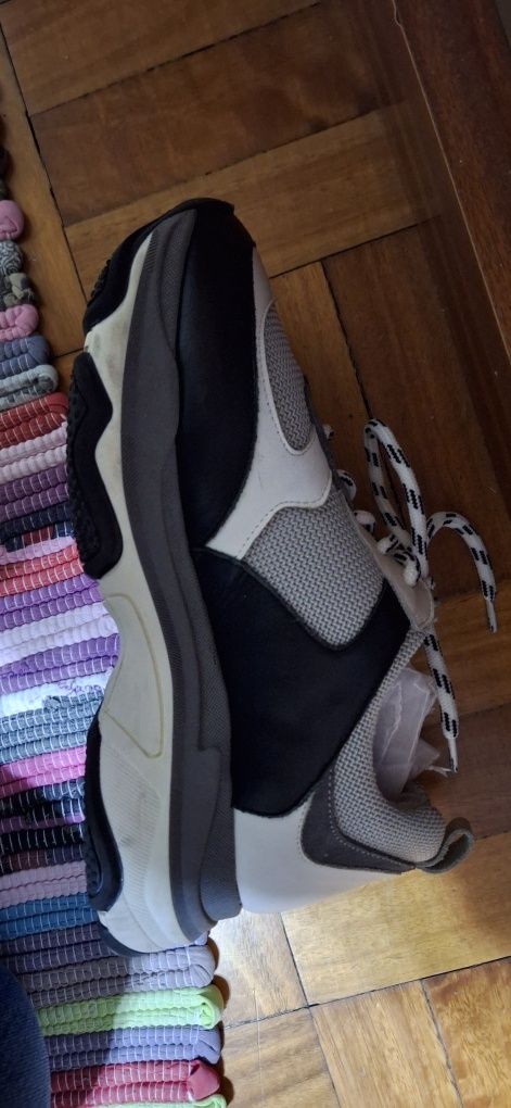 Sneackers ZAHIRA sapatilhas novas de pele