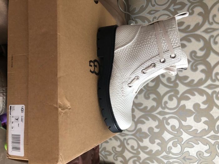 Уги Білі черевики UGG Daren Color: WHITE EXOTIC