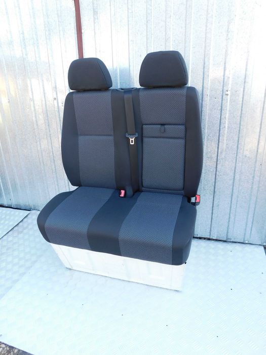 Mercedes Sprinter 906 VW Crafter fotel II podwójny dwójka pasażera EUR