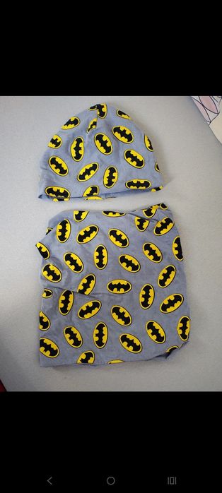 Czapka + komin Batman
