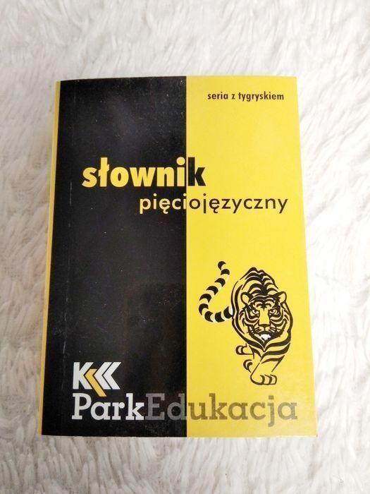Słownik pięciojęzyczny polsko włoski angielski francuski niemiecki