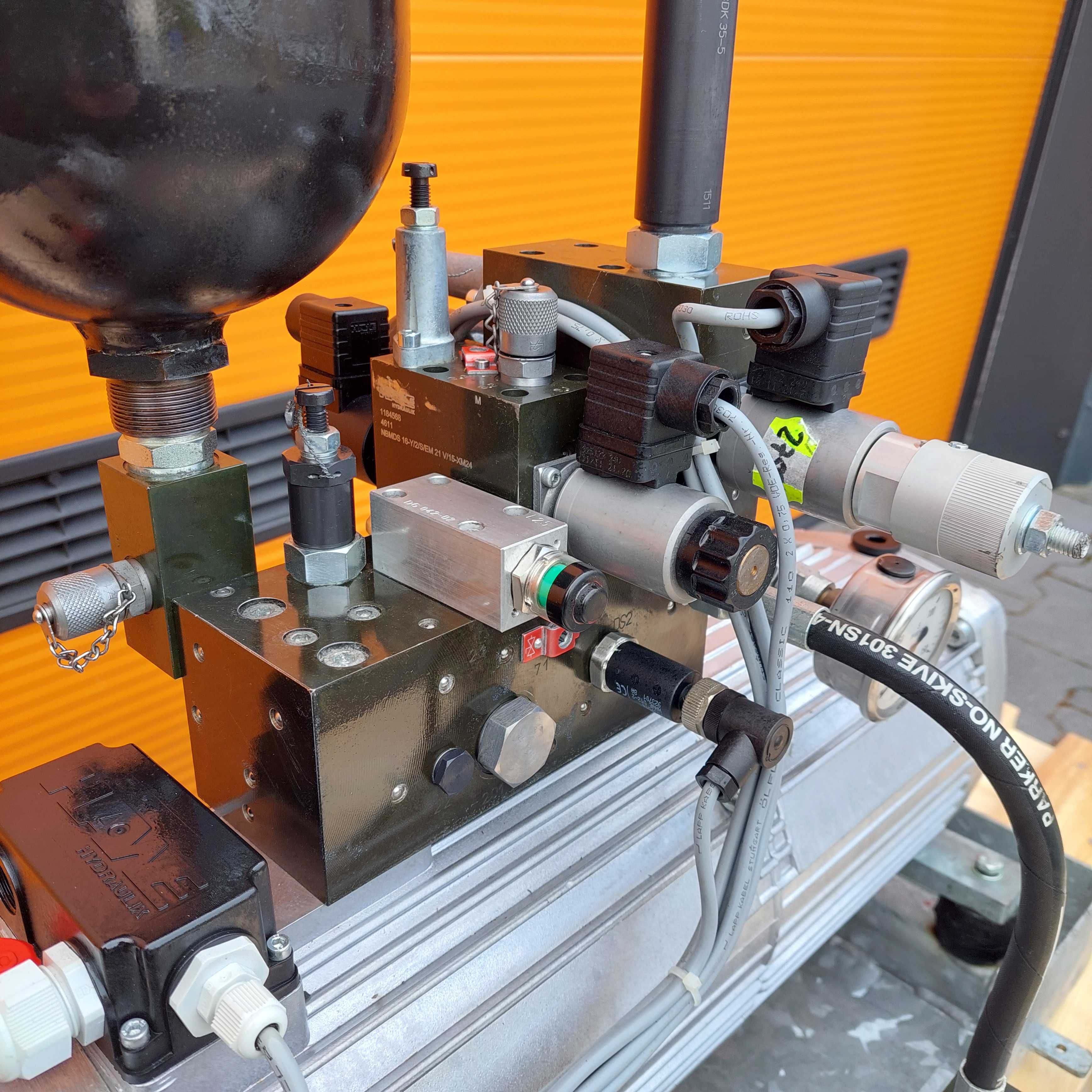 Zasilacz Hydrauliczny Agregat Prasa Pompa Hydrauliczna Stacja Hawe