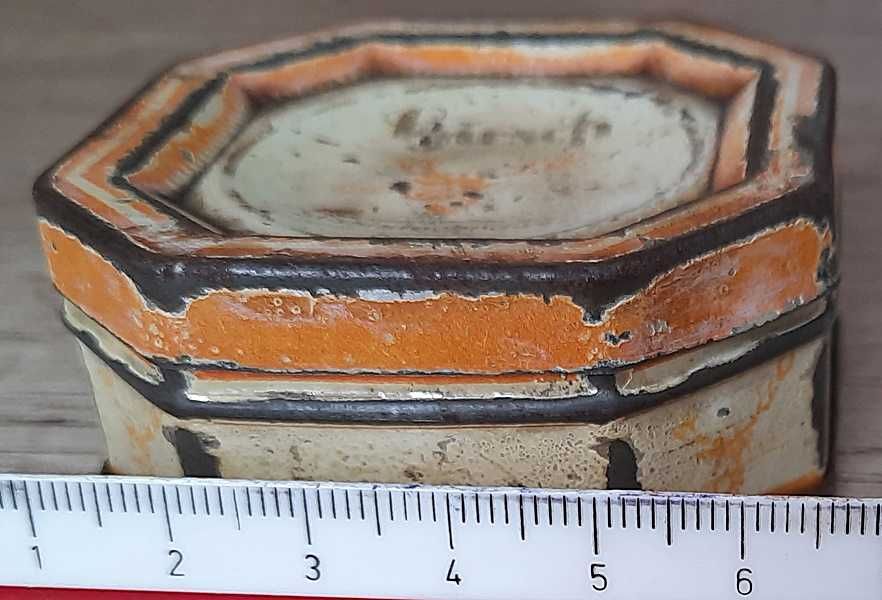 Pudełko opakowanie metalowe Hirsch
