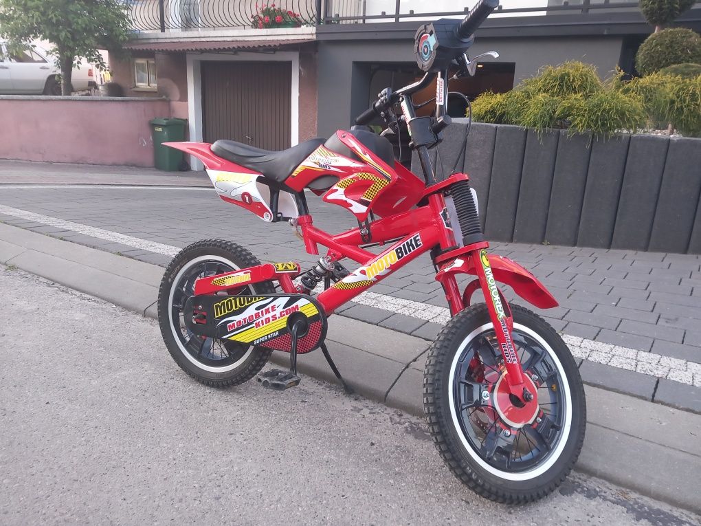 Rower motobike dla chłopca 16 cali