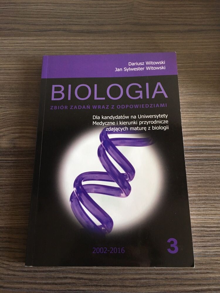 Biologia 3 zbiór zadań Witowski 2016