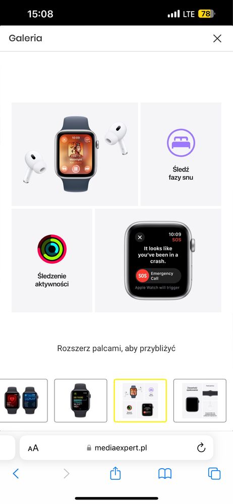 Na sprzedaż apple watch se2 gen