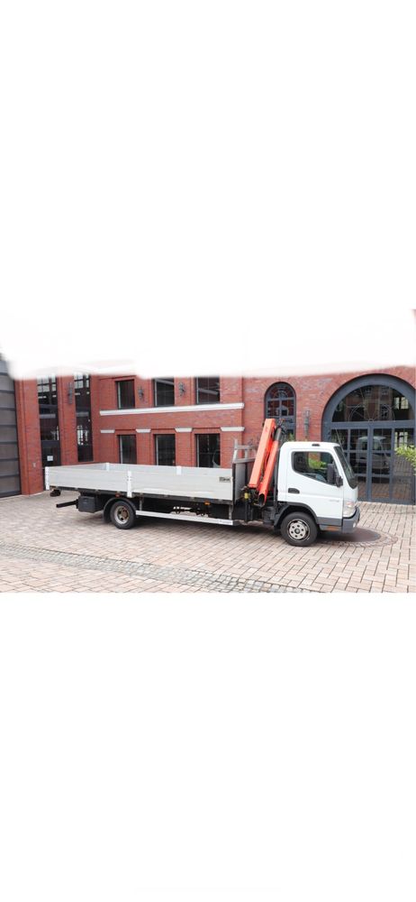 Mitsubishi canter com grua de 13 M