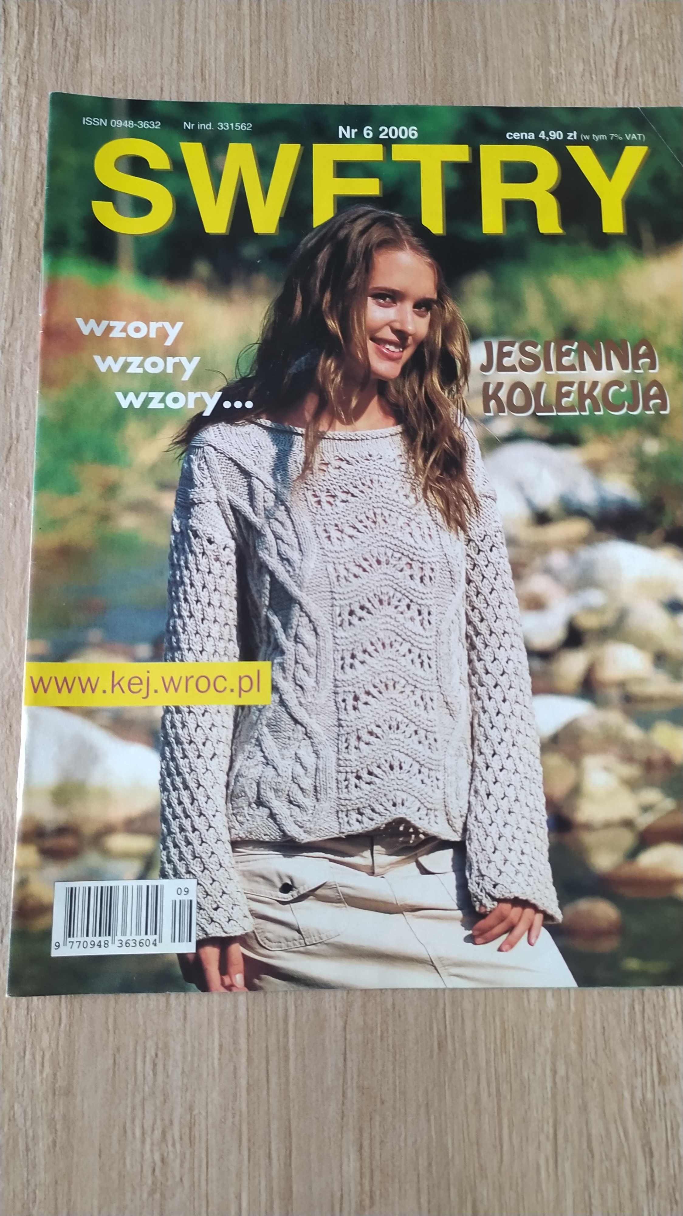 Gazetka czasopismo SWETRY na drutach