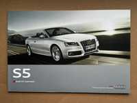 2010 / Audi S5 Cabriolet (8F) / DE / prospekt katalog