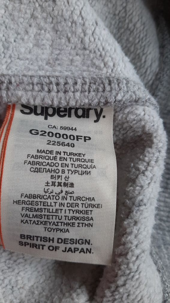 Bluza Superdry  szara M