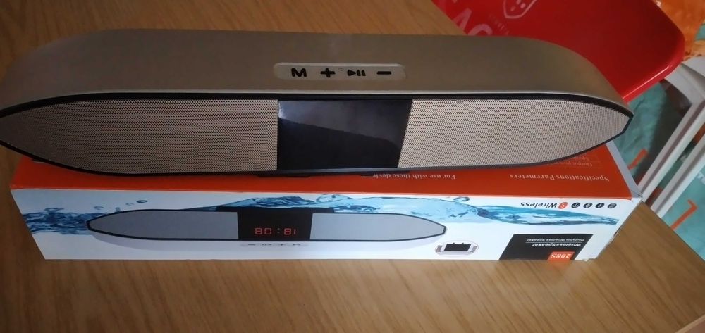 coluna de som bluetooth