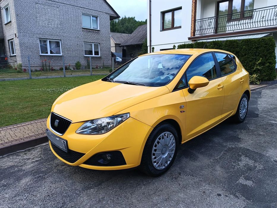 Seat Ibiza 1Wł, 1.6 Benzyna, 2009r. Mały przebieg