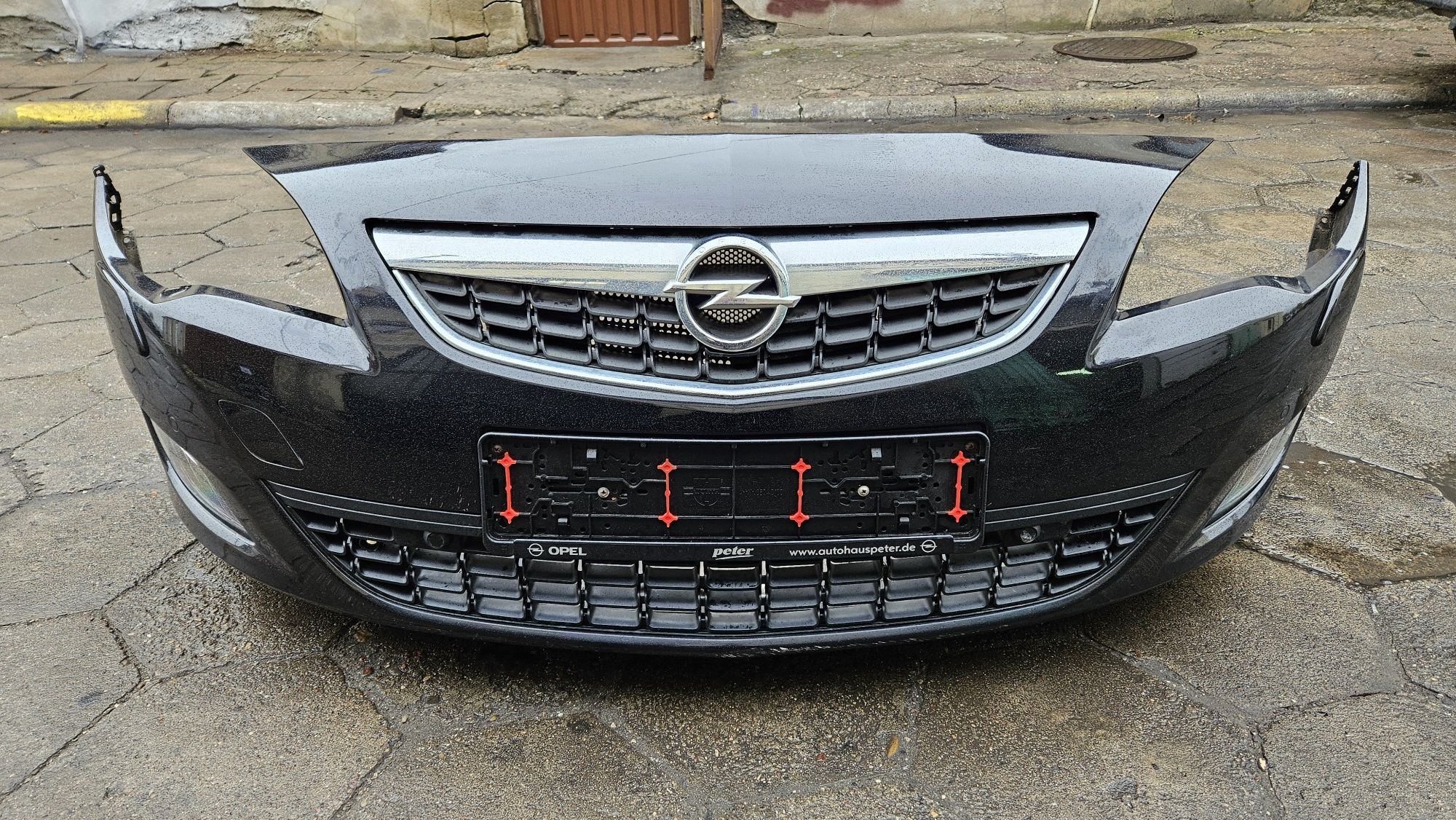 Zderzak przód przedni z20r czujniki spryskiwacze pdc opel astra j IV 4