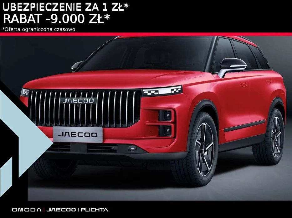 Jaecoo 7 Wersja OFFROAD Teraz taniej o 9000zł | Ubezpieczenie za 1zł