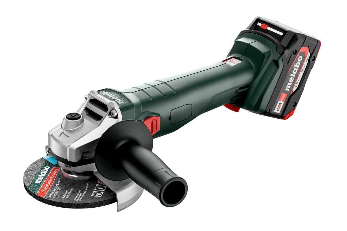 Аккумуляторная болгарка METABO W 18 L 9-125 Quick (602247510)