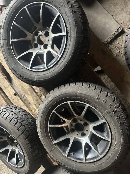 Легкосплавні диски з резиною