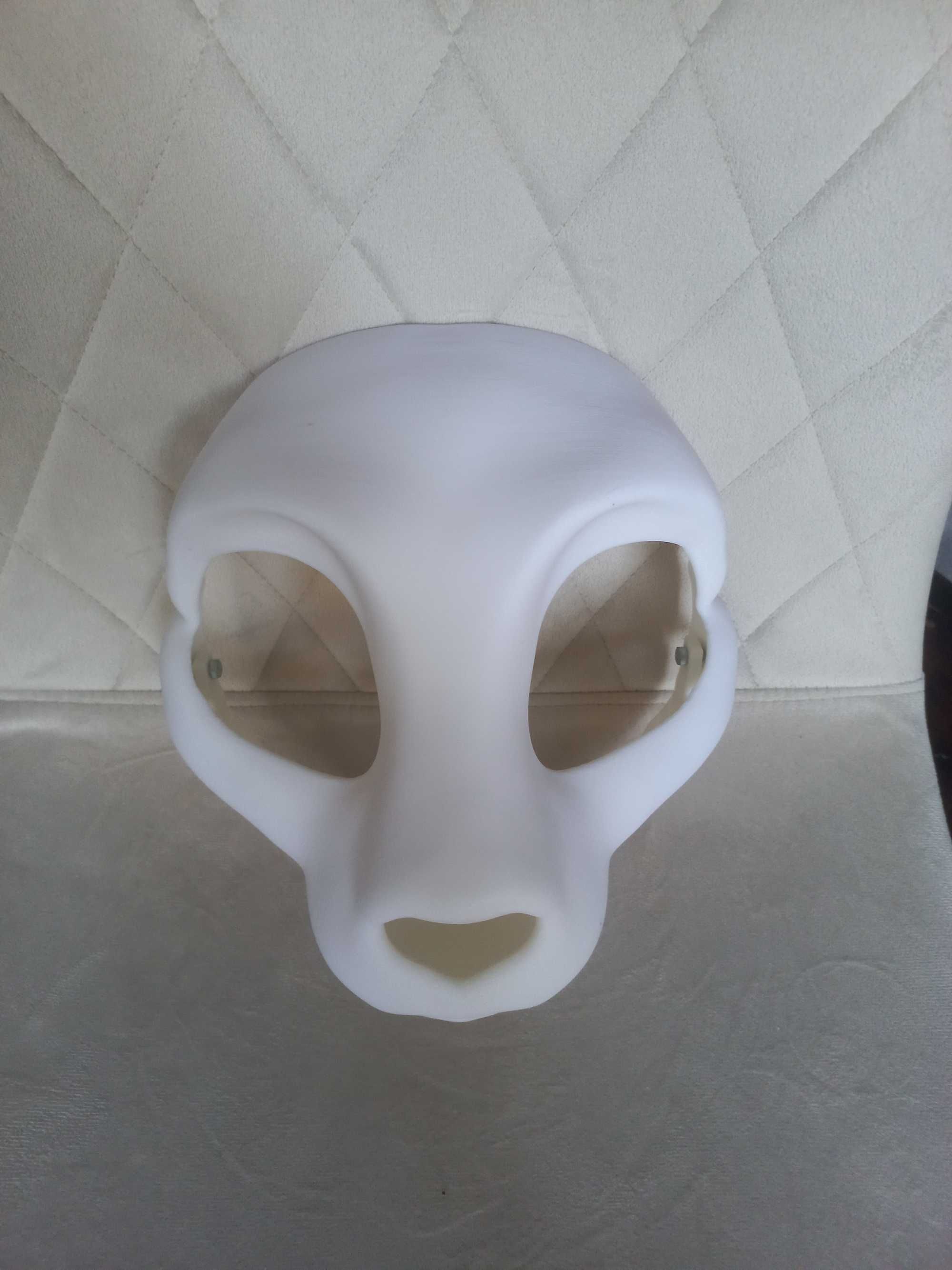 Furry fursuit mask base cosplay kemono fursona maska baza cat toony