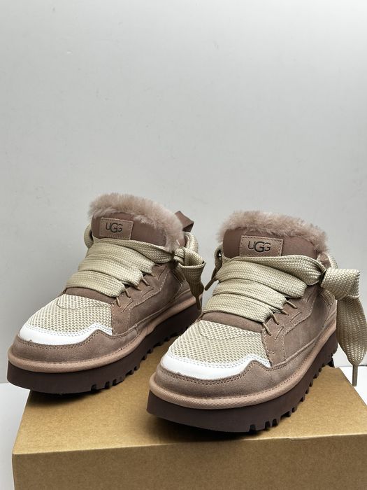 кросівки UGG Lowmel  угі кроси зимові на хутрі ловмел