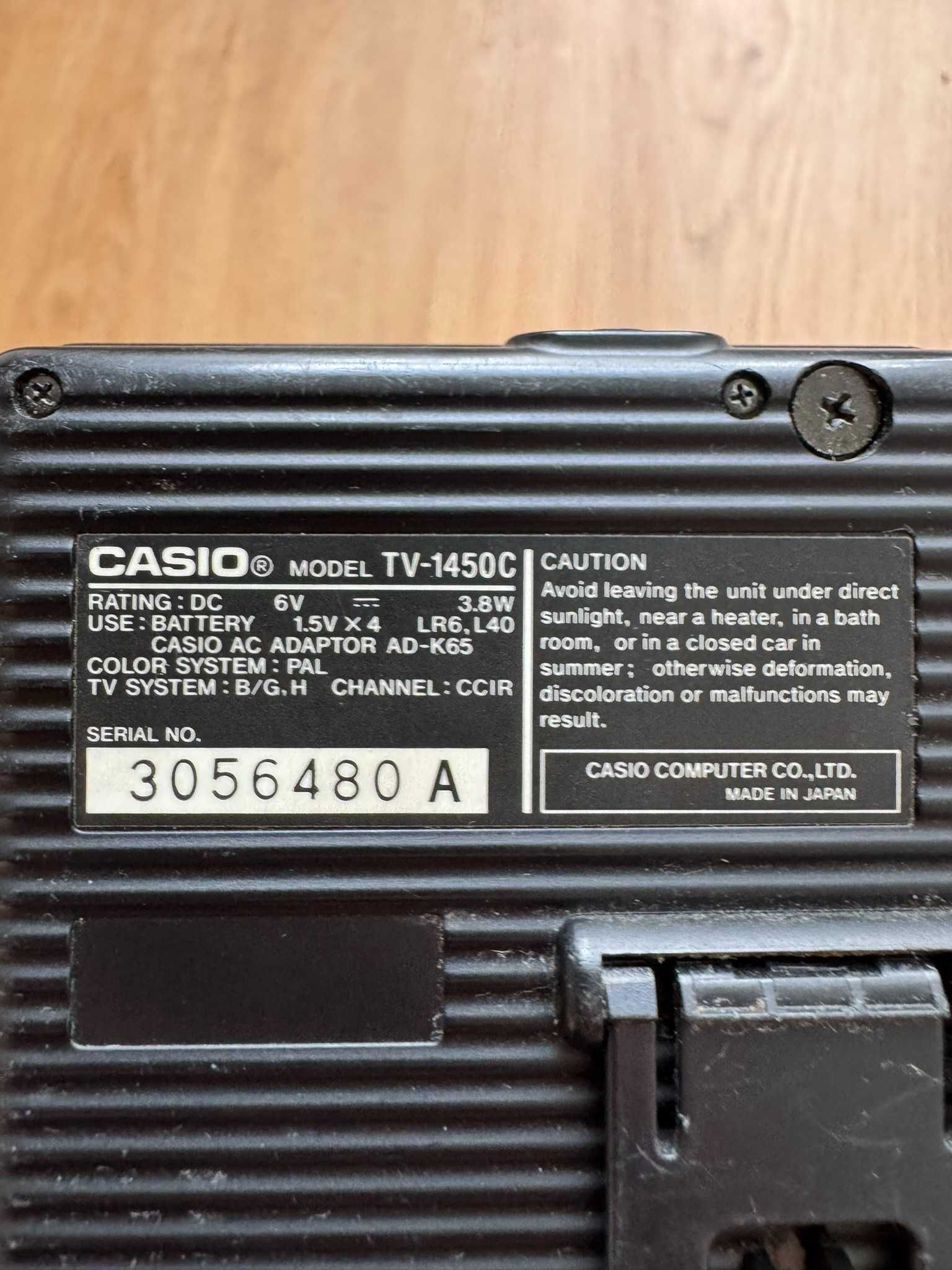 Kieszonkowy TV Casio tv-1450