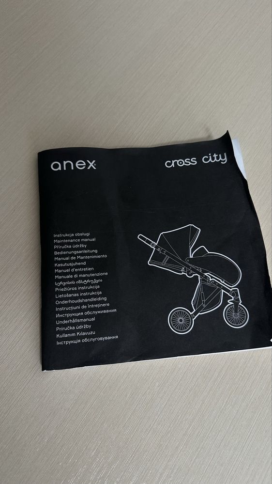 ANEX CROSS CITY коляска прогулянкова
