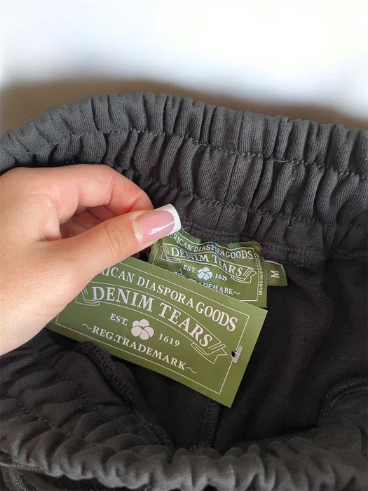 Spodnie Denim Tears czarne