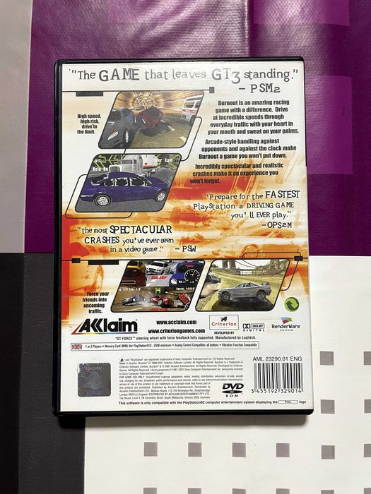 Jogo Burnout (PS2)