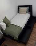 Estrutura de cama com duas gavetas de arrumação IKEA