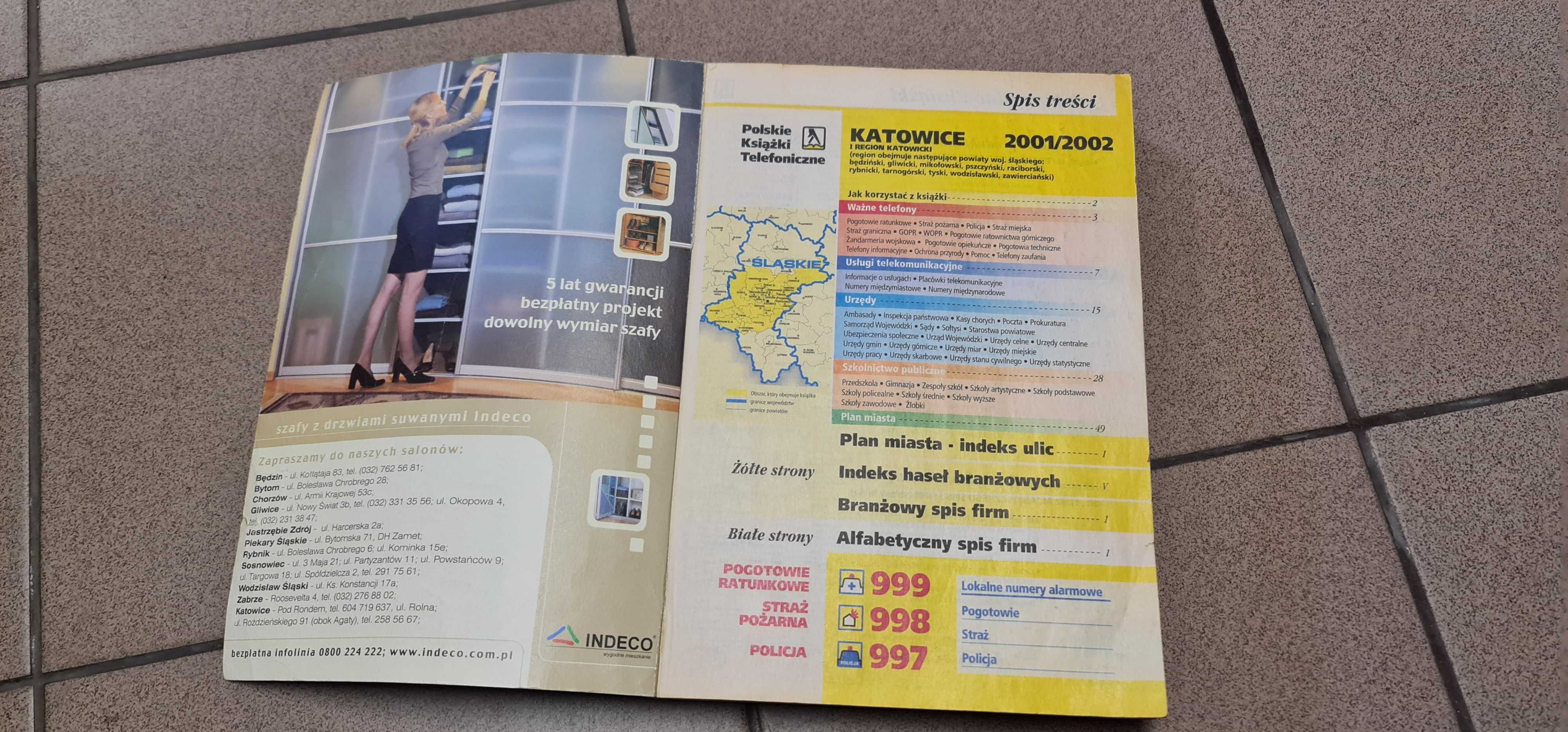 Książka telefoniczna zabytek 2001 Polskie Książki telefoniczne 2002