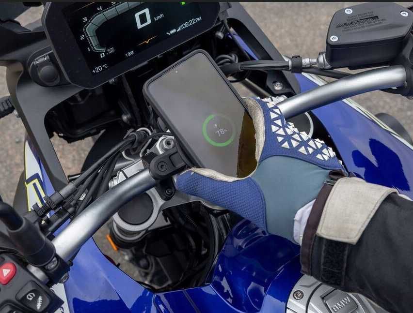 Quad Lock PRO NOWY Zestaw ładowarka uchwyt amortyzator drgań adapter