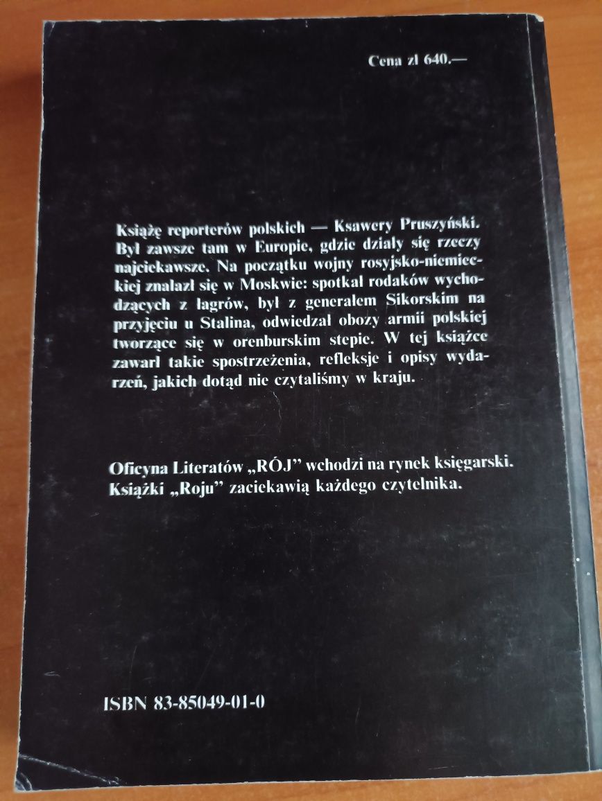 "Noce na Kremlu" Ksawery Pruszyński