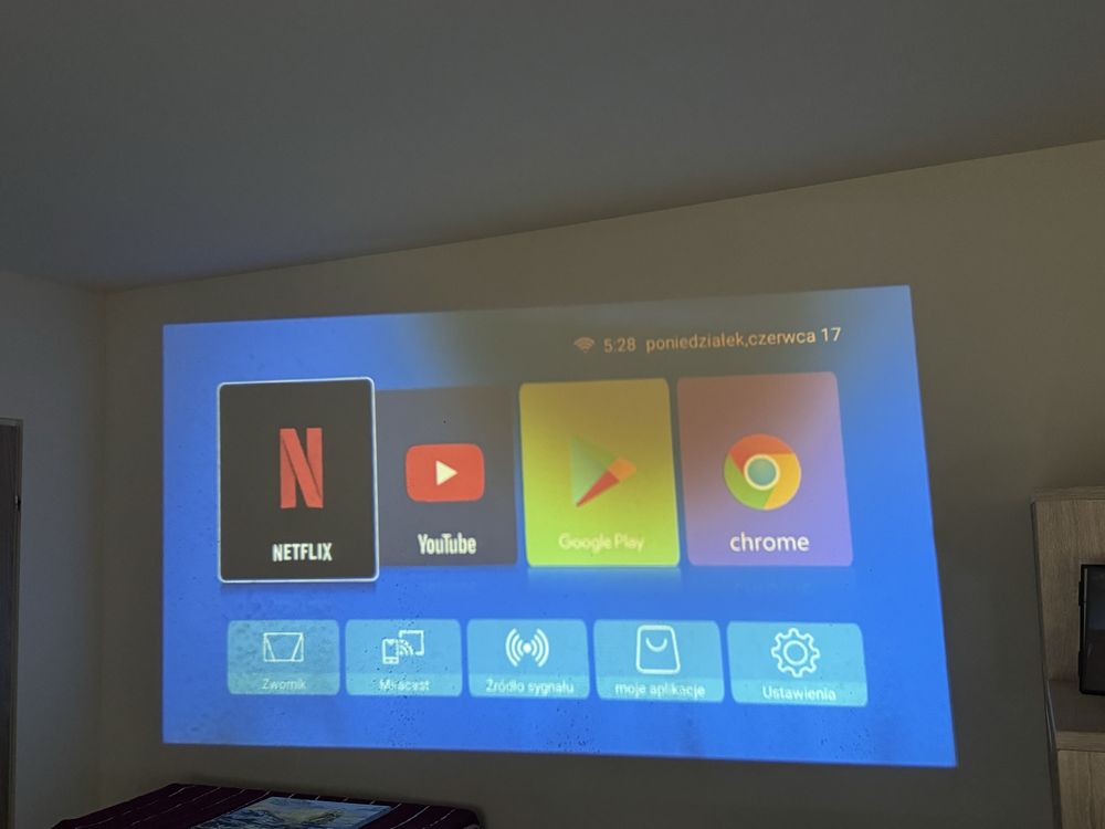 Projektor A10 plus led - Android 11