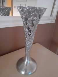 Dekoracyjny metalowy wazon, vintage