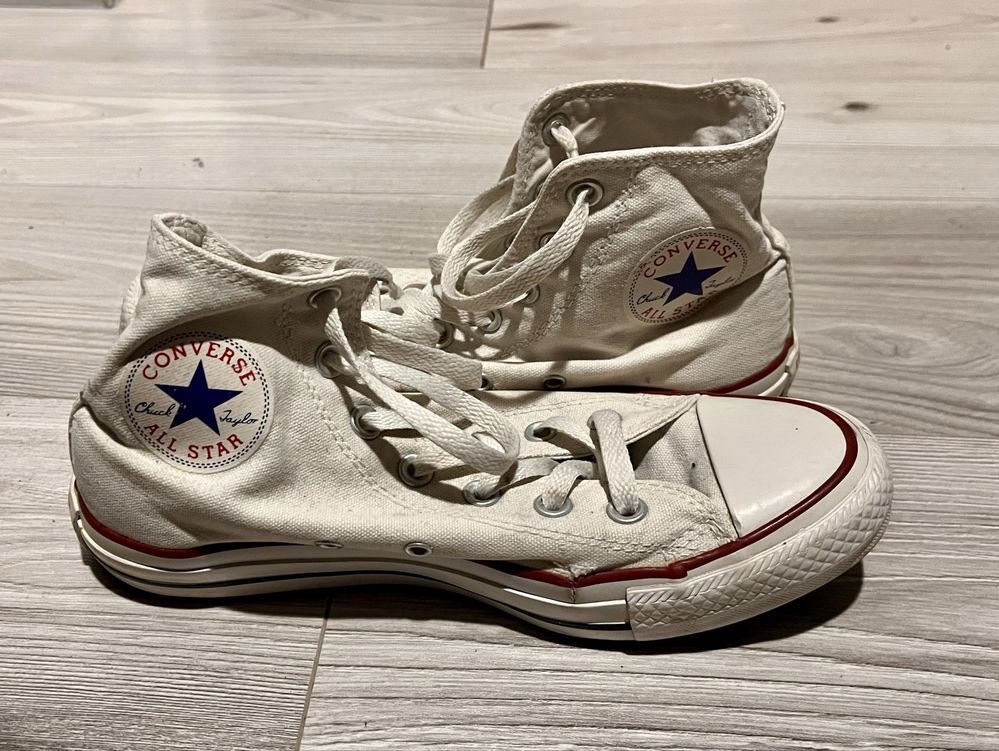 Wysokie trampki Converse
