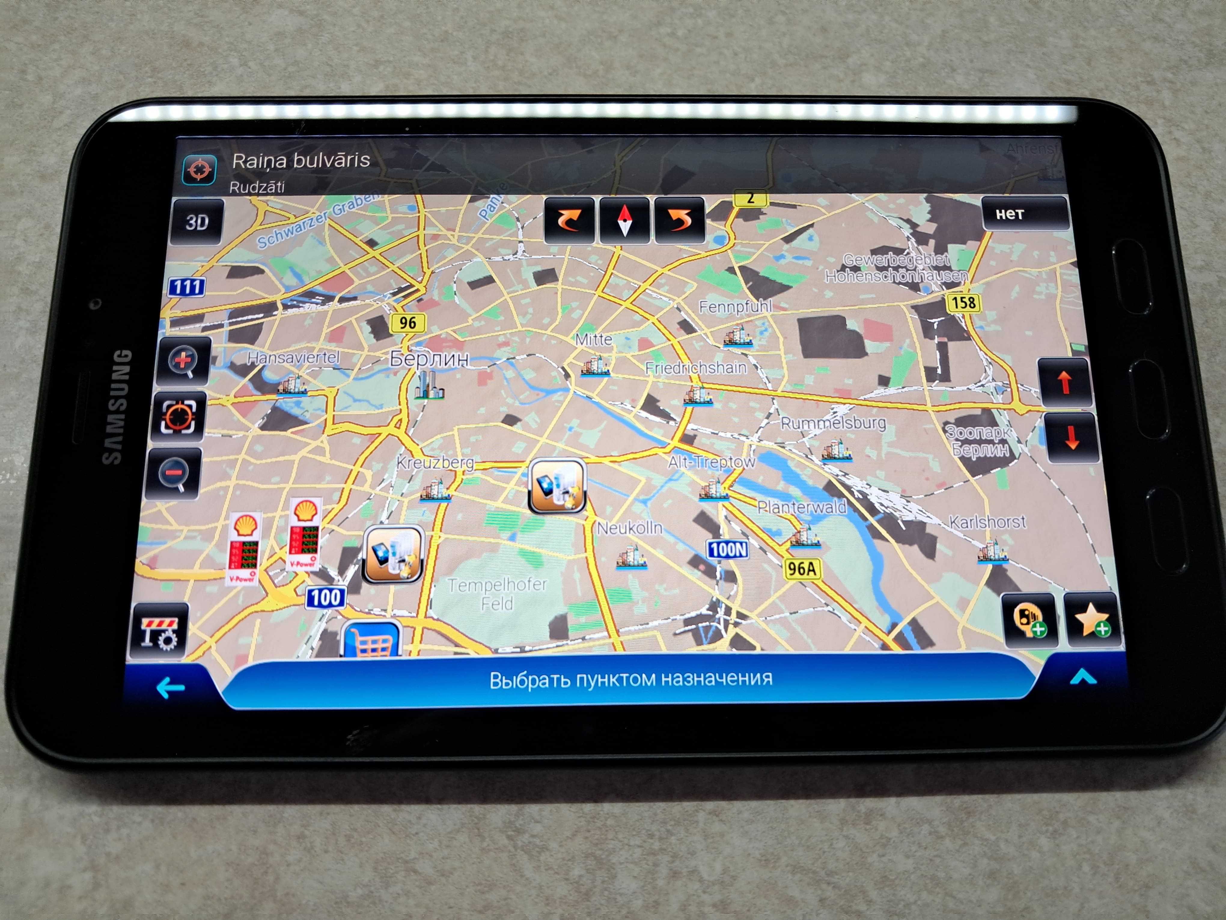 Грузовий, протиударний 8 ядерний GPS навігатор Samsung 4G! Карти 2025р