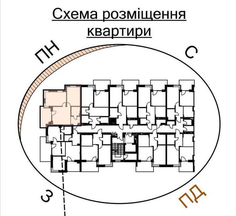 Продаж 2-кімнатної квартири, новобудова, ЖК CENTRAL PARK, Біла Церква