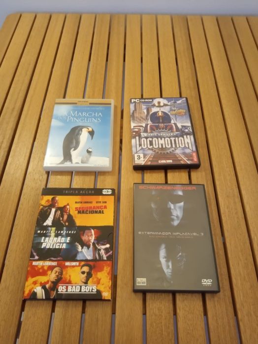 DVDs de Filmes Variados (4€ por cada)