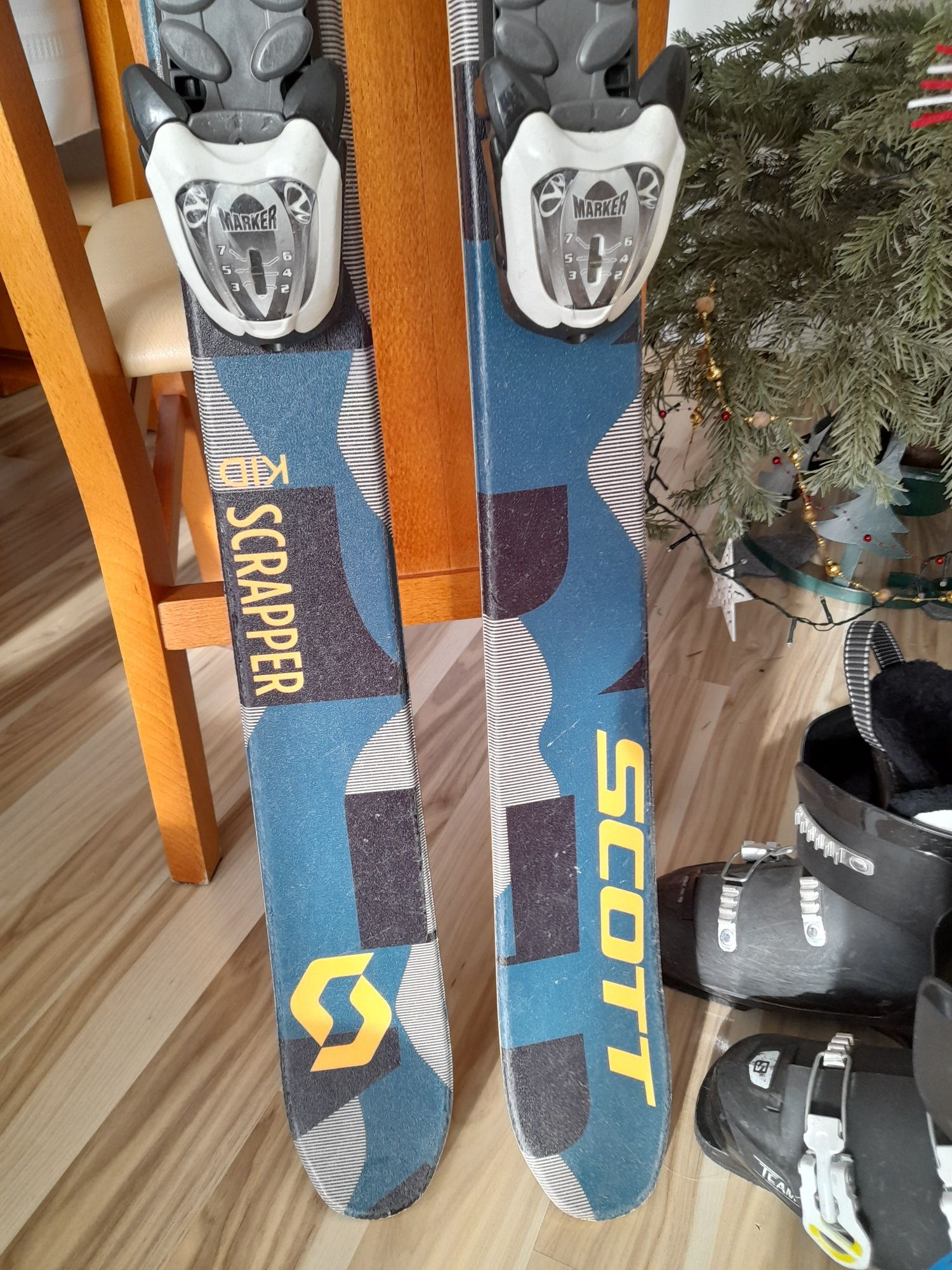 Narty Scott 141 i buty SALOMON S 26/26,5 zestaw