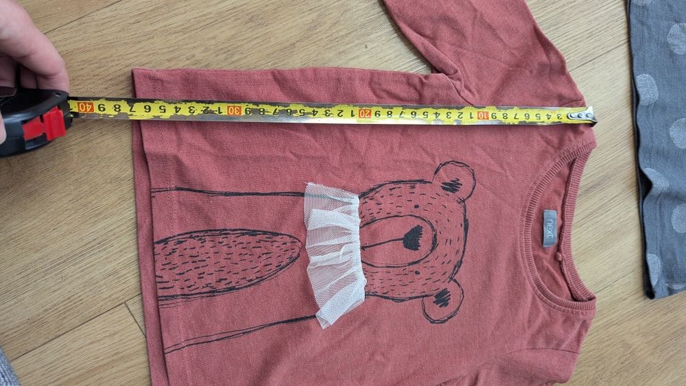 Zestaw Koszulki z długim rękawem NEXT dziewczynka 98