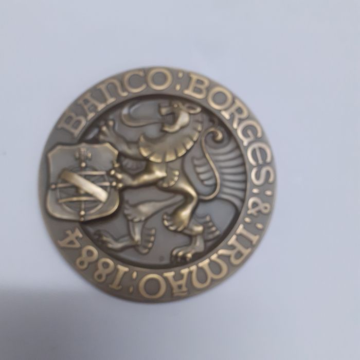 Medalha comemorativa em bronze
